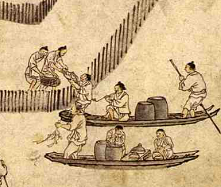 Pungsokdo: genre painting of customs