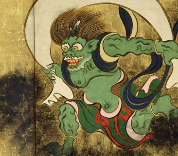 Rinpa: decorative gold and botanical style